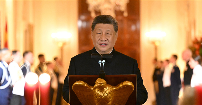 习近平在美国总统特朗普举行的欢迎宴会上的祝酒辞(全文)